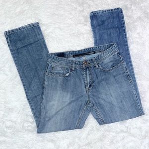 i JEANS By BUFFALO Men’s Ethan Slim Straight Blue Denim Jeans 29